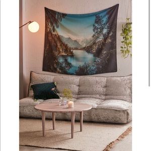 NWOT UO Scenic Lake Tapestry